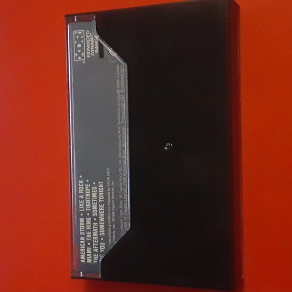 Bob Seger & The Silver Bullet Band Like A Rock Cassette Tape 1986 - Picture 3 of 6